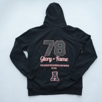 YKH 390Gsm Fleece Winter Warm Zip up Hoodies Impresión personalizada Logo Hoodies Personalizar su logotipo Qwn