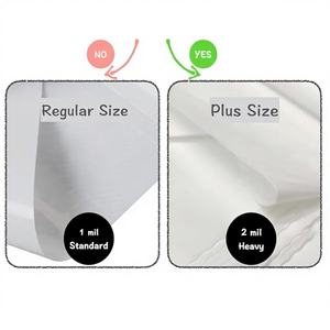 Delantales Desechables de Plástico PE para Niños - Delantales Impermeables Transparentes para Pintura Artística y Cocina - Product Image 1