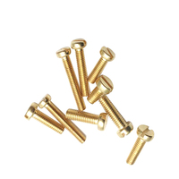 Factory Direct Supply Din84 M1.6-M10 Stainless Steel Flat Slot Pan Cheese Head Screws