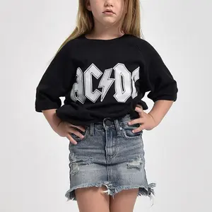 New Summer Fashion High Waist Children Girls Short Denim Mini Skirt Slim Fit Denim Short Dress