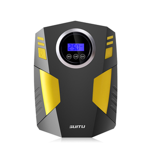 Compresseur d'Air Portable Numérique <span class=keywords><strong>12</strong></span> V CC, <span class=keywords><strong>Gonfleur</strong></span> de Pneus 150 PSI pour Voitures, Motos et Vélos - Product Image 1