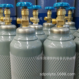 Bouteilles de dioxyde de carbone haute pression 8L 152mm en acier de qualité alimentaire, conteneurs de gaz certifiés DOT pour usage industriel, basse pression 15MPa - Product Image 6