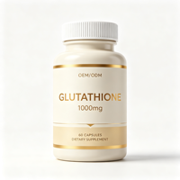 Capsules de collagène, de L-glutathion et de vitamine C OEM/ODM, antioxydant, éclaircissant pour la peau, complément beauté santé, marque privée