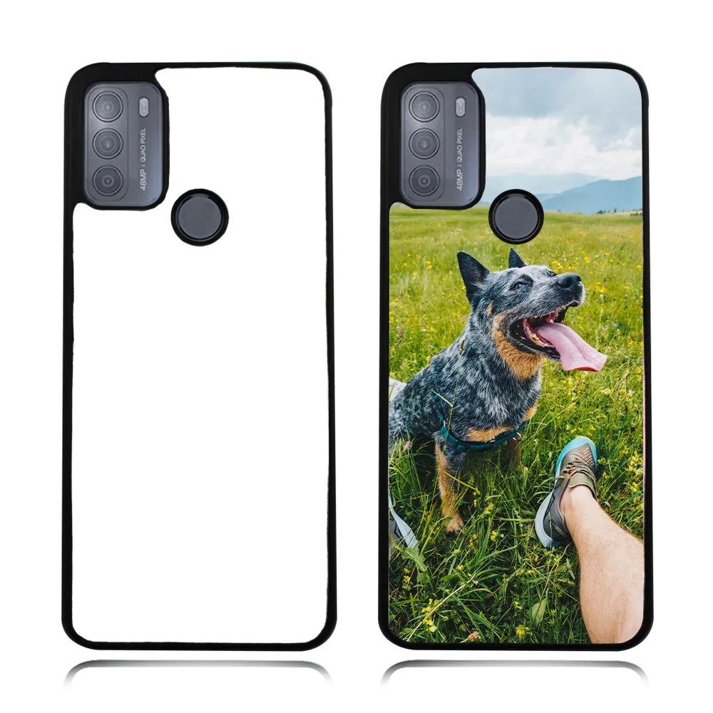 2D TPU Thermal Transfer Sublimation Blank Protective Phone Case Cover For Moto G2 G50 G60 Edge 20 Lite One Hyper G Stylus 5G