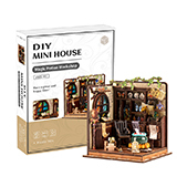 Manufacturer Diy Miniature Wooden House Assembled Puzzle DIY <strong>Model</strong> Wooden Diy Miniature House <strong>Kit</strong> for Educational Toy - Product Image 6