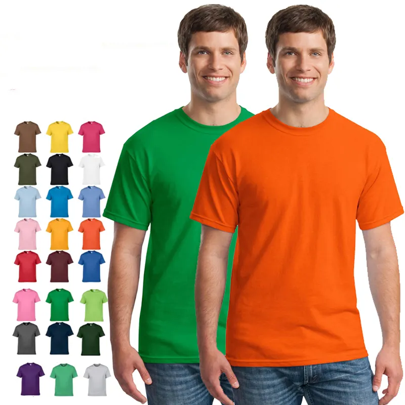 T-shirt col rond pour homme, avec étiquette privée, simple et pas cher, à la mode, OEM, 2020