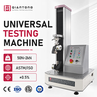 Máquina de Ensayo Universal de Sobremesa con Certificación CE, Columna Única de 1000N, UTM de Escritorio para Pruebas de Tracción, Compresión y Desprendimiento en Laboratorio