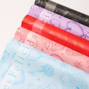 Papel de Regalo Evergreen con Diseño de Oso Español, Impermeable, con Marco, Papel Floral Coreano para Ramos, Accesorios para Floristas, Paquetes de Proveedor - Product Image 6