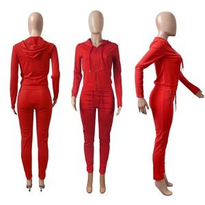 Ultimo Design Conyson: Nuovo Completo Due Pezzi da <span class=keywords><strong>Donna</strong></span>, <span class=keywords><strong>Abbigliamento</strong></span> <span class=keywords><strong>Casual</strong></span> Femminile con Logo Personalizzato, Set Autunno-Inverno - Product Image 6