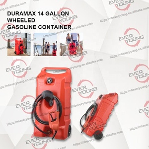 Barco de tanque de combustible de plástico 53 litros para repostaje móvil 14gal <span class=keywords><strong>Gas</strong></span> <span class=keywords><strong>Caddy</strong></span> con bomba de tanque de gasolina - Product Image 5