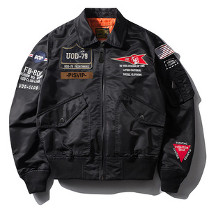 Giacca da uomo giacca a vento giacca da 45P con patchata invernale spessa all'ingrosso - Product Image 2