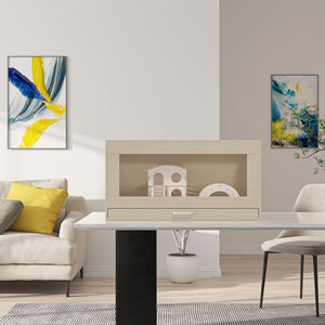 Cage pour <span class=keywords><strong>hamster</strong></span>, cage à rat en bois avec armoire de rangement indépendante, maison pour chinchilla (31.50 "L X 15.75" W X 32.28 "H) - Product Image 6