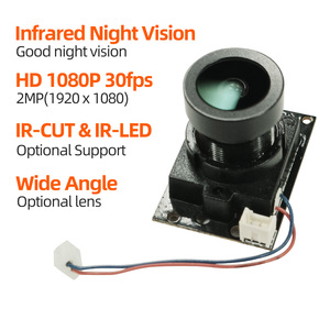 Module de caméra de vision nocturne HD 1080P grand angle IR-CUT GC2083 pour caméra embarquée / rétroviseur intelligent / DVR de voiture - Product Image 2