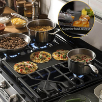 Accessoires de cuisinière Steak Grill Flat Pan Plaque chauffante en fonte pour gaz électrique général
