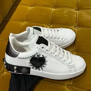 Men's Women's Black <b>White</b> Luxurious Designer Casual Breathable Mesh Sneakers Lace-Up High-<b>Heeled</b> School-Style Couple's Brand - Product Image 4