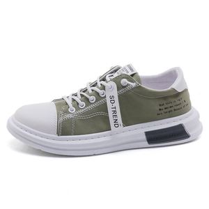 Men's Summer Breathable Lace up <b>Canvas</b> <b>Sneakers</b> Comfortable Rubber Outsole Casual Trendy All-Match - Product Image 5