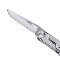 Pince multifonction en acier inoxydable 2Cr13, couteau de poche avec étui en nylon imperméable pour la survie, le camping et la chasse