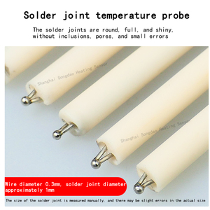 <span class=keywords><strong>R</strong></span>/<span class=keywords><strong>s</strong></span> /<span class=keywords><strong>b</strong></span> ชนิดบัดกรีแบบสัมผัสแพลทินัมโรเดียมวัดอุณหภูมิ0-1800องศาทนต่ออุณหภูมิสูง - Product Image 2