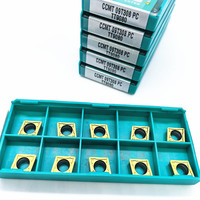 CCMT 09T308 PC TT9080 Sisipan Karbida Taegutecs Originals Insertos Taegutecs Digunakan untuk Mesin Perkakas CNC