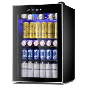 プロフェッショナル卸売カスタム128Lワインボトルクーラー冷蔵庫コンプレッサーETL、LFGB、RoHS