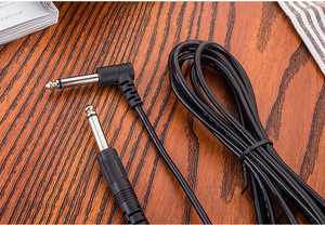 <span class=keywords><strong>Cable</strong></span> de altavoz de Audio de codo recto Paisen <span class=keywords><strong>inalámbrico</strong></span> profesional 3 M / 5 M a granel bajo eléctrico <span class=keywords><strong>Cable</strong></span> de <span class=keywords><strong>guitarra</strong></span> acúst - Product Image 4