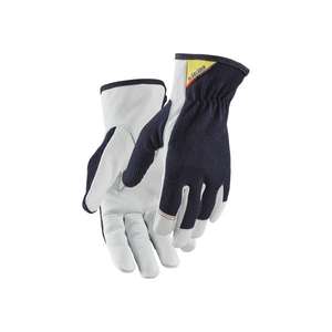 BLAKLADER - 2801145886109 Work <b>gloves</b> <b>leather</b> Dark <b>navy</b>/White (multi-pack) - EAN 7330509807514 <b>GLOVES</b> - Product Image 1
