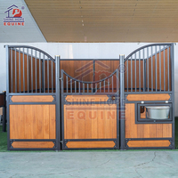 Fronts de box à chevaux sur mesure de 12 pieds, portes de ferme en métal, panneaux d'écurie pour chevaux à vendre
