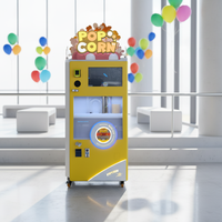 Machine à Popcorn pour Usage Domestique avec Air Chaud et Huile, Grande Capacité, Conception Facile à Nettoyer pour les Soirées Cinéma en Famille