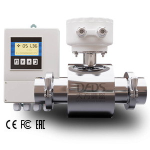 SS304 SS316 cấp thực phẩm NPT BSP din11851 Tri kẹp trên 1 "1.5" 2 inch nước bia điện từ sữa Flow Meter cho vệ sinh bơm - Product Image 5
