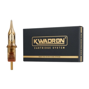 <span class=keywords><strong>Kwadron</strong></span> agujas de tatuaje cartucho de tatuaje revestimientos súper apretados #8 1RL <span class=keywords><strong>cartuchos</strong></span> de aguja de tatuaje cónico largo DIY - Product Image 1