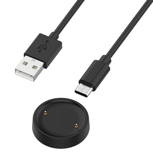 Amazfit aktif 2/2 S/2 kare saat değiştirme USB şarj aleti için taşınabilir şarj kablosu adaptör kablosu - Product Image 1