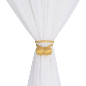 Sujetadores <span class=keywords><strong>de</strong></span> <span class=keywords><strong>Cortinas</strong></span> Magnéticos <span class=keywords><strong>de</strong></span> Poliéster sin Perforación con Fuerte Succión, Diseño Minimalista, Clips <span class=keywords><strong>de</strong></span> Almacenamiento - Product Image 5