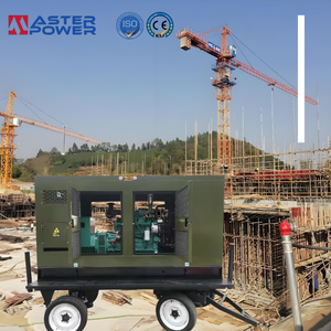 Générateur mobile Cummings silencieux triphasé 80 kW 100 kVA avec alternateur sans balais en cuivre pur, modèle MST-32GF, 100 kVA - Product Image 2