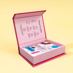 บริการพิมพ์ของผู้ผลิต รับพิมพ์การ์ดเกมคำถามสนทนาแบบกำหนดเอง พิมพ์ไพ่ - Product Image 1