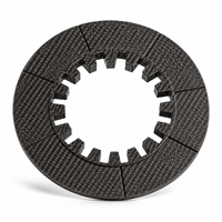 Disque d'embrayage en fibre de carbone rigide à haute friction, usiné CNC, plaque épaisse mate en sergé 3K, fabrication en usine pour marque privée