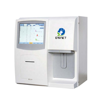 EUR VET Veterinary Equipment Hematology Analyzer 3-Part CBC Machine for Animal Clinic with Multi-Species Animal Testing Modes