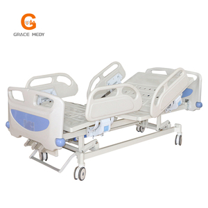 Lit d'hôpital A02, équipement <span class=keywords><strong>médical</strong></span> d'hôpital confortable, lit <span class=keywords><strong>médical</strong></span> manuel à trois fonctions - Product Image 4
