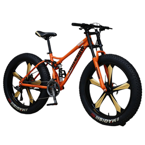 Vélo de montagne chinois à suspension intégrale 24/26 pouces, cadre en acier haute teneur en <span class=keywords><strong>carbone</strong></span>, jantes en alliage d'aluminium, 7/21/24 vitesses, très vendu - Product Image 1