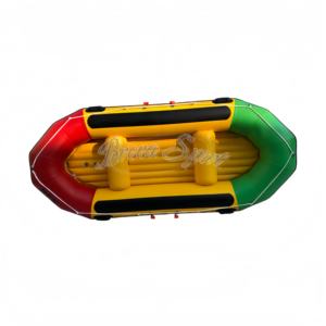 Bateau pneumatique CE 365 cm, PVC 0,9/1,2 mm, radeau <span class=keywords><strong>de</strong></span> rivière gonflable, radeau <span class=keywords><strong>de</strong></span> <span class=keywords><strong>sauvetage</strong></span> pour 5 personnes, flottant - Product Image 2