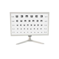 Moniteur LCD d'optométrie VC-4 de 19 pouces - Écran de tableau d'acuité visuelle haute définition pour les tests oculaires cliniques
