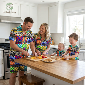 Babylovey Pijamas Personalizados <span class=keywords><strong>de</strong></span> Bambú Premium para Mamá <span class=keywords><strong>e</strong></span> <span class=keywords><strong>Hija</strong></span>, Ropa <span class=keywords><strong>de</strong></span> Dormir Familiar a Juego para <span class=keywords><strong>Madre</strong></span> <span class=keywords><strong>e</strong></span> <span class=keywords><strong>Hija</strong></span> - Product Image 2