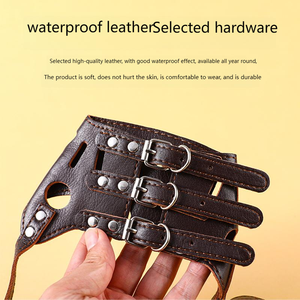 Seguridad de alta calidad: protección, disfrute de viajes al aire libre, bozales ajustables antimordeduras y antiladridos para perros de estilo transpirable - Product Image 3