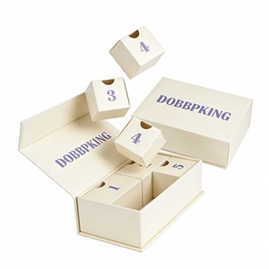 <span class=keywords><strong>Calendrier</strong></span> <span class=keywords><strong>de</strong></span> <span class=keywords><strong>l</strong></span>'<span class=keywords><strong>Avent</strong></span> Coffret Cadeau Parfum 7 Jours Format Géant pour <span class=keywords><strong>Soins</strong></span> <span class=keywords><strong>de</strong></span> la Peau avec Carton Gaufré - Product Image 2