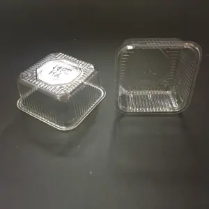 HUAYI plastic package factory clear blister packing tray food inner tray biscuit packaging tray suppliers
