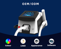 Machine de suppression des sourcils, machine de suppression des tatouages Q-Switched Nd Yag 2000mj, machine de bureau pour le traitement des taches de vieillesse, des taches de rousseur et du chloasma