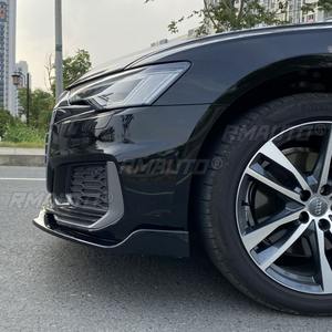 Protector de Parachoques Delantero para Auto, Difusor, Spoiler, Protector de Parachoques para Audi A6L 2019-2022, Kit de Carrocería, Accesorios para Auto - Product Image 3
