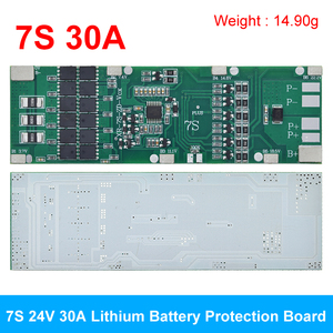 Tzt BMS 7S 24V 10A 15A 20A 30A li-ion 18650 bảng sạc pin với chức năng cân bằng ngắn mạch/bảo vệ nhiệt độ - Product Image 6