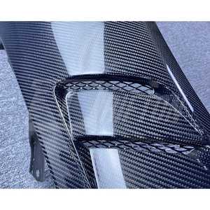 Guardabarros Delantero de Fibra de Carbono Estilo RTS EPAV para Infiniti Q50 2013-2024, Ventilado y Agresivo, Tejido 3K/6K/12K, Acabado Brillante/Mate, Protección UV - Product Image 4