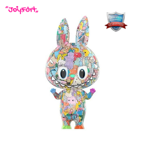 POPMART <span class=keywords><strong>the</strong></span> MONSTERS MEGA <span class=keywords><strong>LABUBU</strong></span> ฉลองครบรอบ 10 ปี 400% 1000% ของเล่นสะสม ตุ๊กตาตกแต่ง สำหรับผู้ใหญ่ - Product Image 1