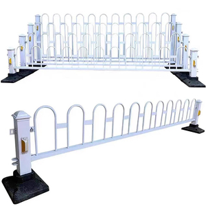 Barrera de choque en forma de U de acero inoxidable, barandilla reflectante, valla de seguridad de tráfico para desviación escolar comunitaria, Camino Municipal - Product Image 4